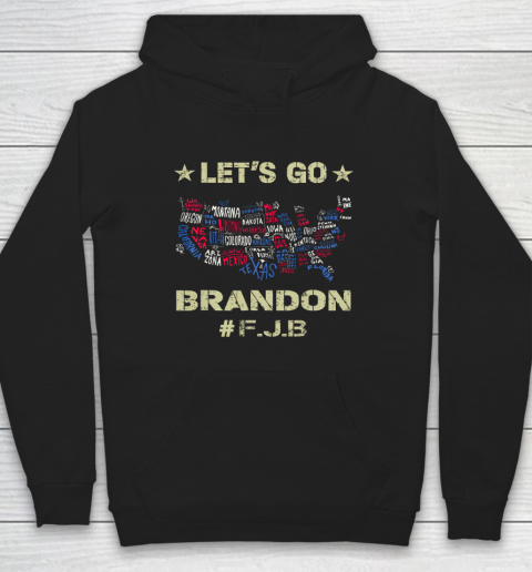 Let's Go Brandon Conservative Anti Liberal FJB Hoodie