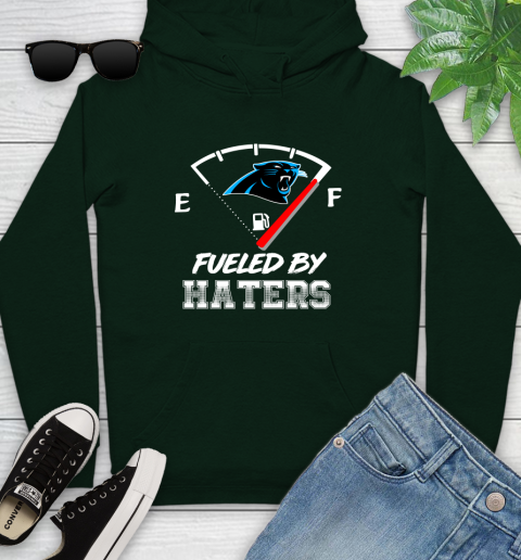 Carolina Panthers NFL Football Fueled By Haters Sports Youth Hoodie 14
