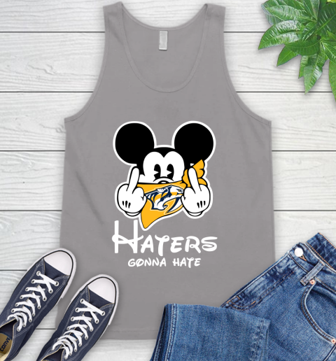 NHL New Jersey Devils Haters Gonna Hate Mickey Mouse Disney Hockey T Shirt Tank Top 3