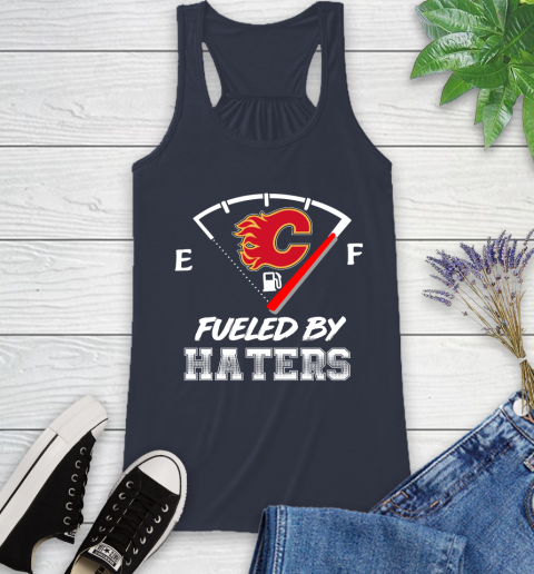 Calgary Flames NHL Hockey Fueled By Haters Sports Racerback Tank 10
