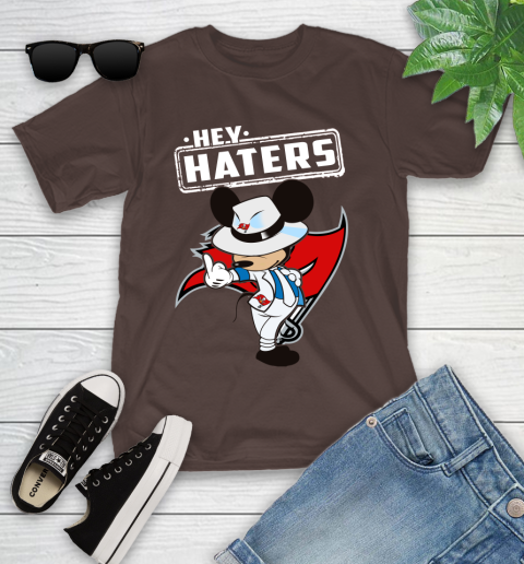 NFL Hey Haters Mickey Football Sports Tampa Bay Buccaneers Youth T-Shirt 7