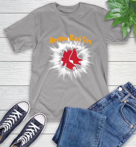 Boston Red Sox MLB Baseball Adoring Fan Rip Sports T-Shirt 6