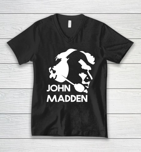 John Madden Shirt V-Neck T-Shirt 7