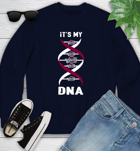 Cleveland Cavaliers NBA Basketball It's My DNA Sports Youth Sweatshirt 2