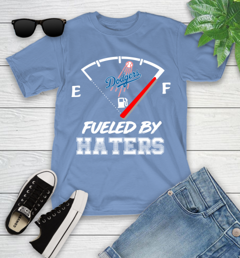Los Angeles Dodgers MLB Baseball Fueled By Haters Sports Youth T-Shirt 15