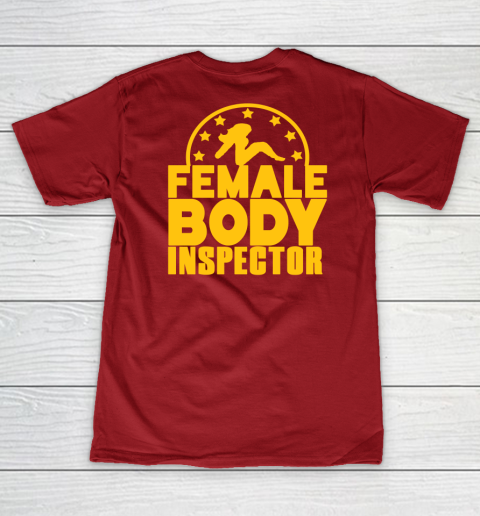 Female Body Inspector Cobra Kai Women's V-Neck T-Shirt 13