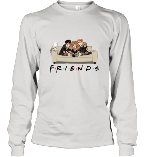 Harry Potter Ron And Hermione Friends Long Sleeve T-Shirt