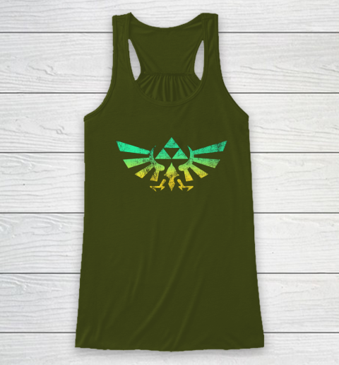 Triforce Shirt Legend of Zelda Racerback Tank 2