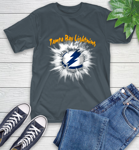 Tampa Bay Lightning NHL Hockey Adoring Fan Rip Sports T-Shirt 10