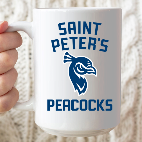 St Peters Peacocks Ceramic Mug 15oz
