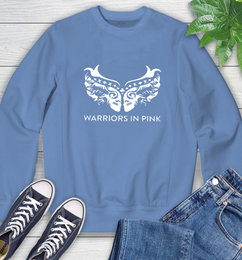 Ford cares warriors in pink shirt Sweatshirt 11