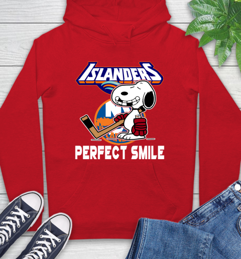 NHL New York Islanders Snoopy Perfect Smile The Peanuts Movie Hockey T Shirt Hoodie 10