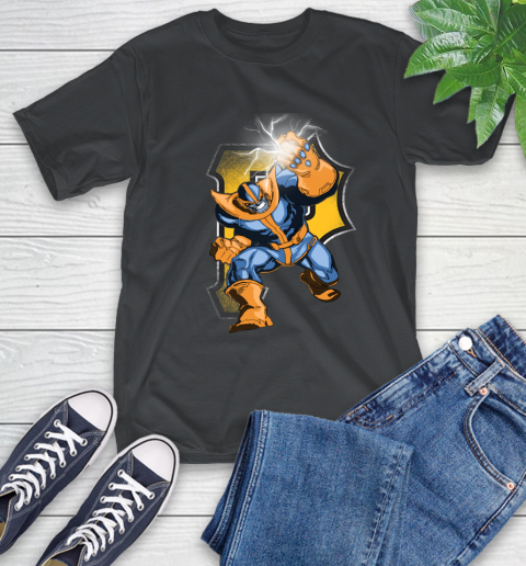 Pittsburgh Pirates MLB Baseball Thanos Avengers Infinity War Marvel T-Shirt