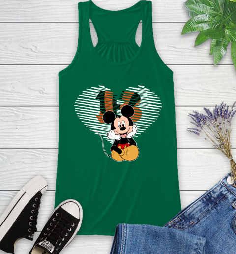 NFL Cincinnati Bengals The Heart Mickey Mouse Disney Football T Shirt_000 Racerback Tank 6