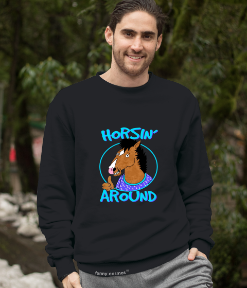 Bojack Horseman T Shirt, Horsin' Around Tshirt