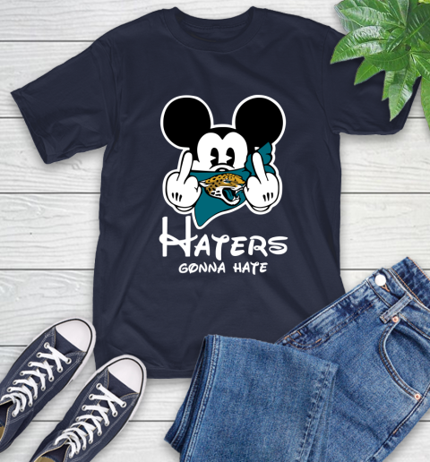 NFL Tennessee Titans Houston Texans Haters Gonna Hate Mickey Mouse Disney Football T Shirt T-Shirt 3
