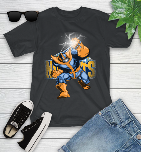 Denver Nuggets NBA Basketball Thanos Avengers Infinity War Marvel Youth T-Shirt