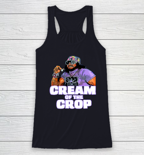 Macho Man Cream Of The Crop Funny Meme WWE Racerback Tank 5