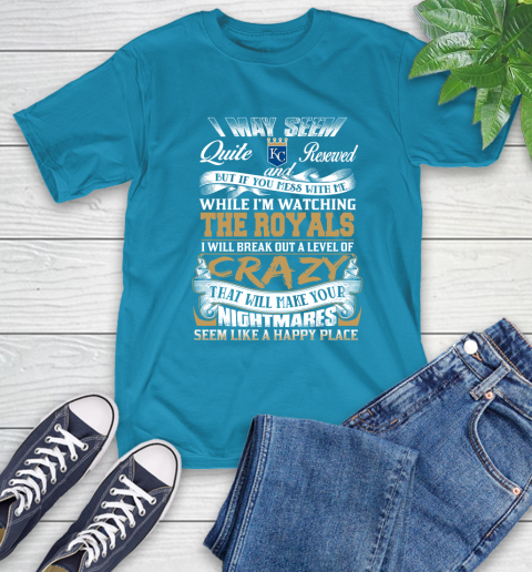Kansas City Royals MLB Baseball Don't Mess With Me While I'm Watching My Team T-Shirt 9