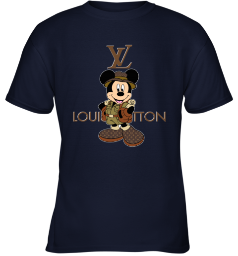 mickey mouse louis vuitton shirt