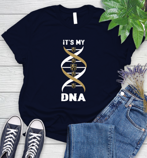 Vegas Golden Knights NHL Hockey It's My DNA Sports Women's T-Shirt 2