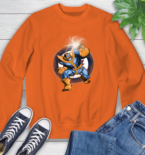 Winnipeg Jets NHL Hockey Thanos Avengers Infinity War Marvel Sweatshirt 3