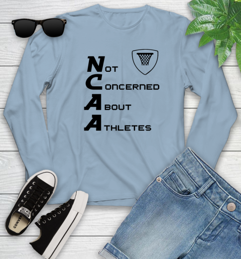 Not Concerned About Athletes Youth Long Sleeve 6