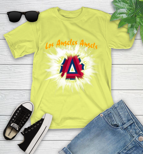 Los Angeles Angels MLB Baseball Adoring Fan Rip Sports Youth T-Shirt 10