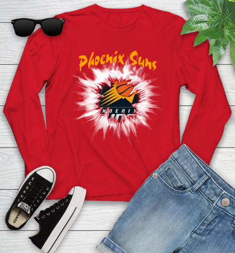 Phoenix Suns NBA Basketball Rip Sports Youth Long Sleeve 11