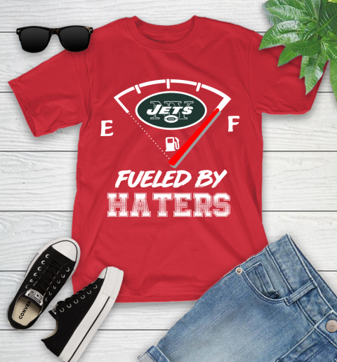 New York Jets NFL Football Fueled By Haters Sports Youth T-Shirt 13