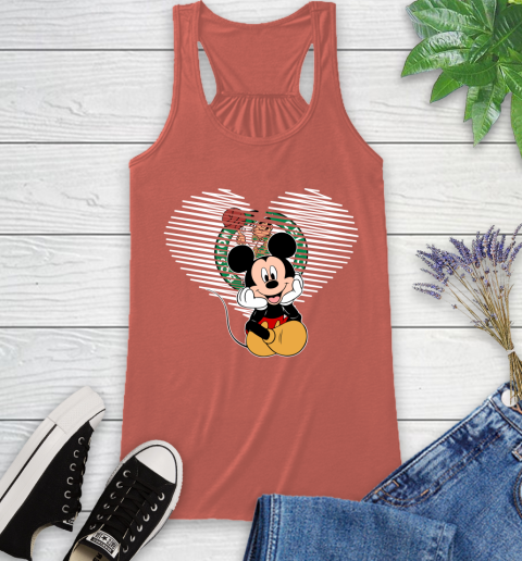NBA Boston Celtics The Heart Mickey Mouse Disney Basketball Racerback Tank 3