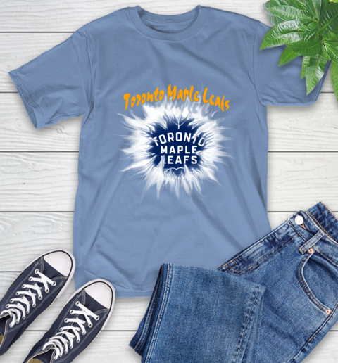 Toronto Maple Leafs NHL Hockey Adoring Fan Rip Sports T-Shirt 12