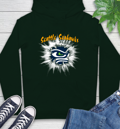 Seattle Seahawks NFL Football Adoring Fan Rip Sports Hoodie
