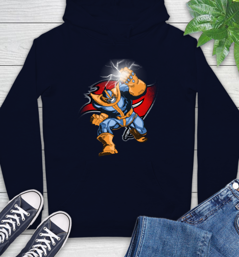 Tampa Bay Buccaneers NFL Football Thanos Avengers Infinity War Marvel Hoodie 3