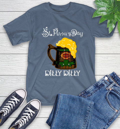 MLB Cincinnati Reds St Patrick's Day Dilly Dilly Beer Baseball Sports T-Shirt 8