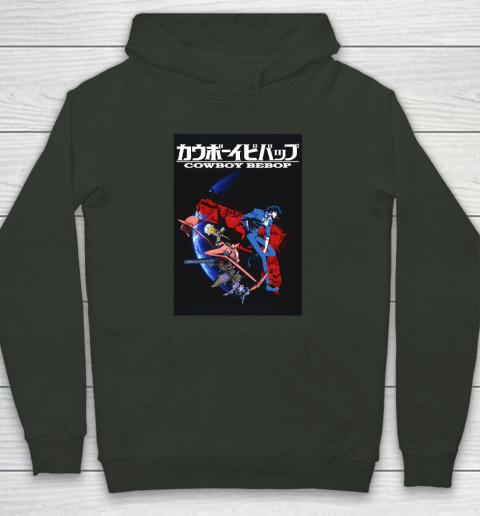 Cowboy Bebop Vintage Anime Hoodie Tee For Sports