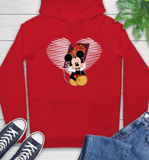 NBA Phoenix Suns The Heart Mickey Mouse Disney Basketball Hoodie 10