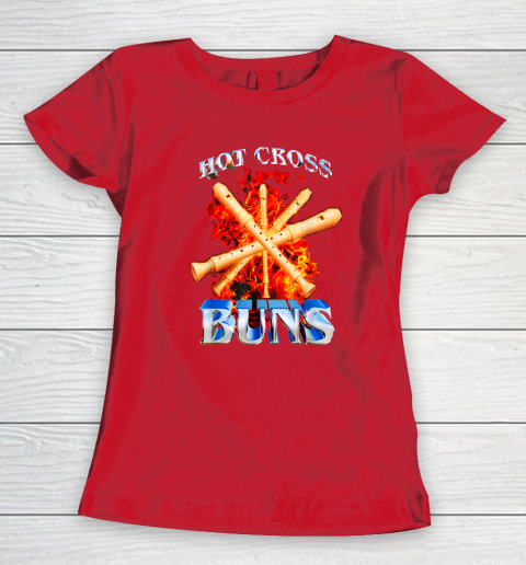 Hot Cross Buns Funny Women's T-Shirt 7