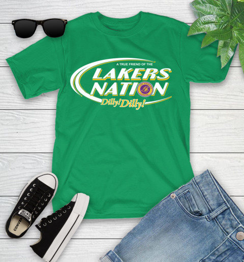 NBA A True Friend Of The Los Angeles Lakers Dilly Dilly Basketball Sports Youth T-Shirt 8