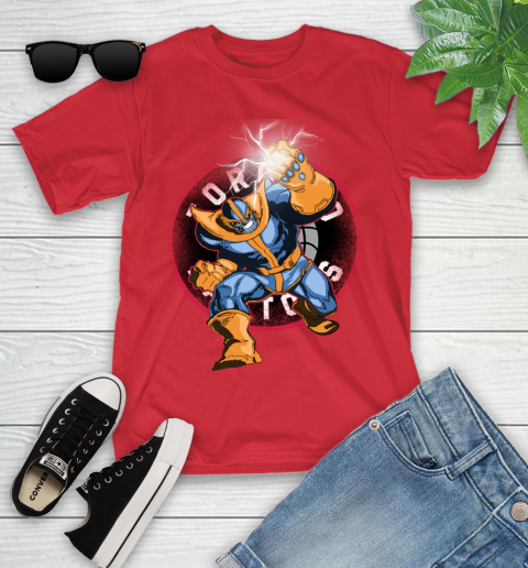 Toronto Raptors NBA Basketball Thanos Avengers Infinity War Marvel Youth T-Shirt 13