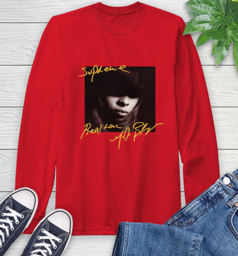 Mary J Blige Long Sleeve T-Shirt 10