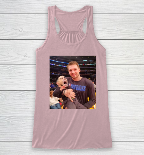 Luka Doncic Shirt Luka Doncic Holding Kevin Kno Baby Racerback Tank 4