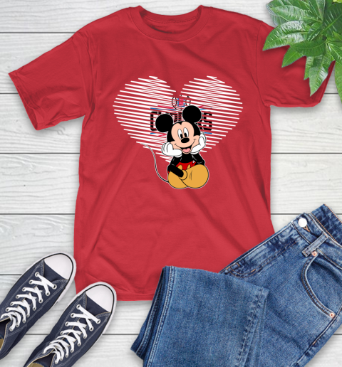 NBA LA Clippers The Heart Mickey Mouse Disney Basketball T-Shirt 11