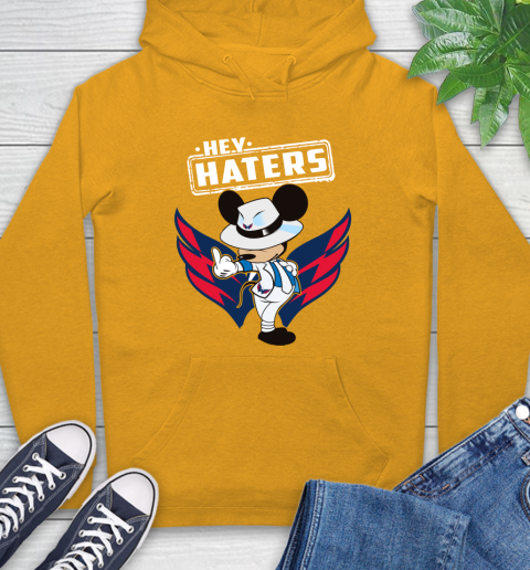 NHL Hey Haters Mickey Hockey Sports Washington Capitals Hoodie 2