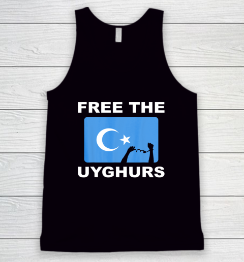 Free the Uyghurs Support Uighur Rights and Freedom Tank Top