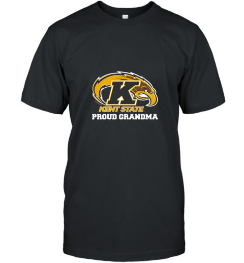 Women_s Proud Grandma Kent State University Golden Flashes T shirt T-Shirt