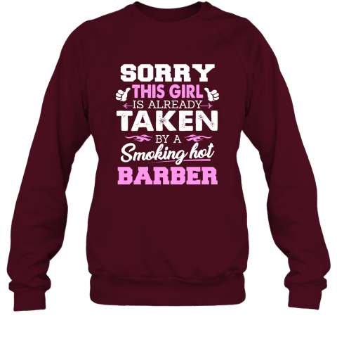 Cool Barber Gift for Girlfriend Wife or Lover Sweatshirt