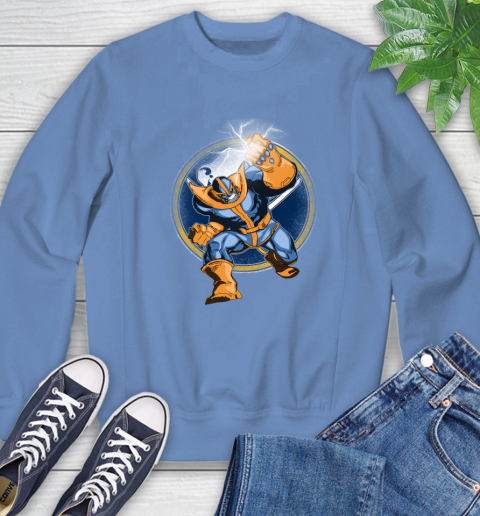 Buffalo Sabres NHL Hockey Thanos Avengers Infinity War Marvel Sweatshirt 11