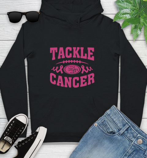 San Francisco 49ers Tackle Breast Cancer Youth Hoodie 2