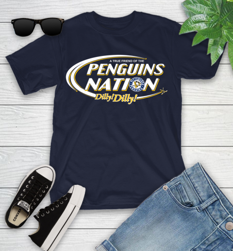 NHL A True Friend Of The Pittsburgh Penguins Dilly Dilly Hockey Sports Youth T-Shirt 2